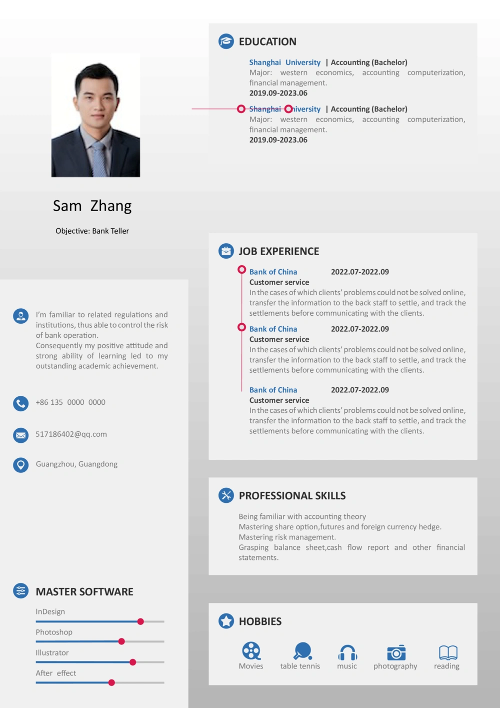 2高端简洁英文CV简历(48)_简历模板_英文简历模版86套2025版_