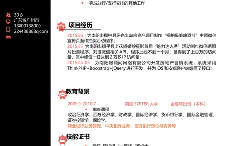 T15_简历模板_单页双侧T01-T15_