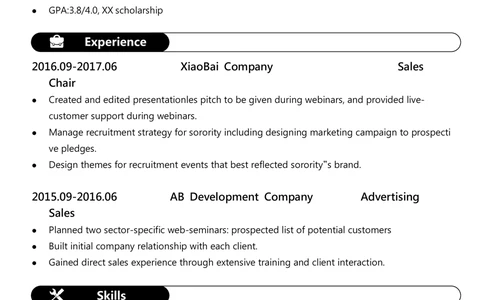 2高端简洁英文CV简历(74)_简历模板_英文简历模版86套2025版_