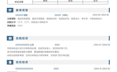 K19_简历模板_推荐考研复试简历模版K0-K25_