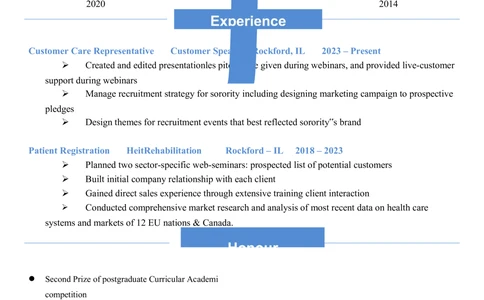 2高端简洁英文CV简历(65)_简历模板_英文简历模版86套2025版_