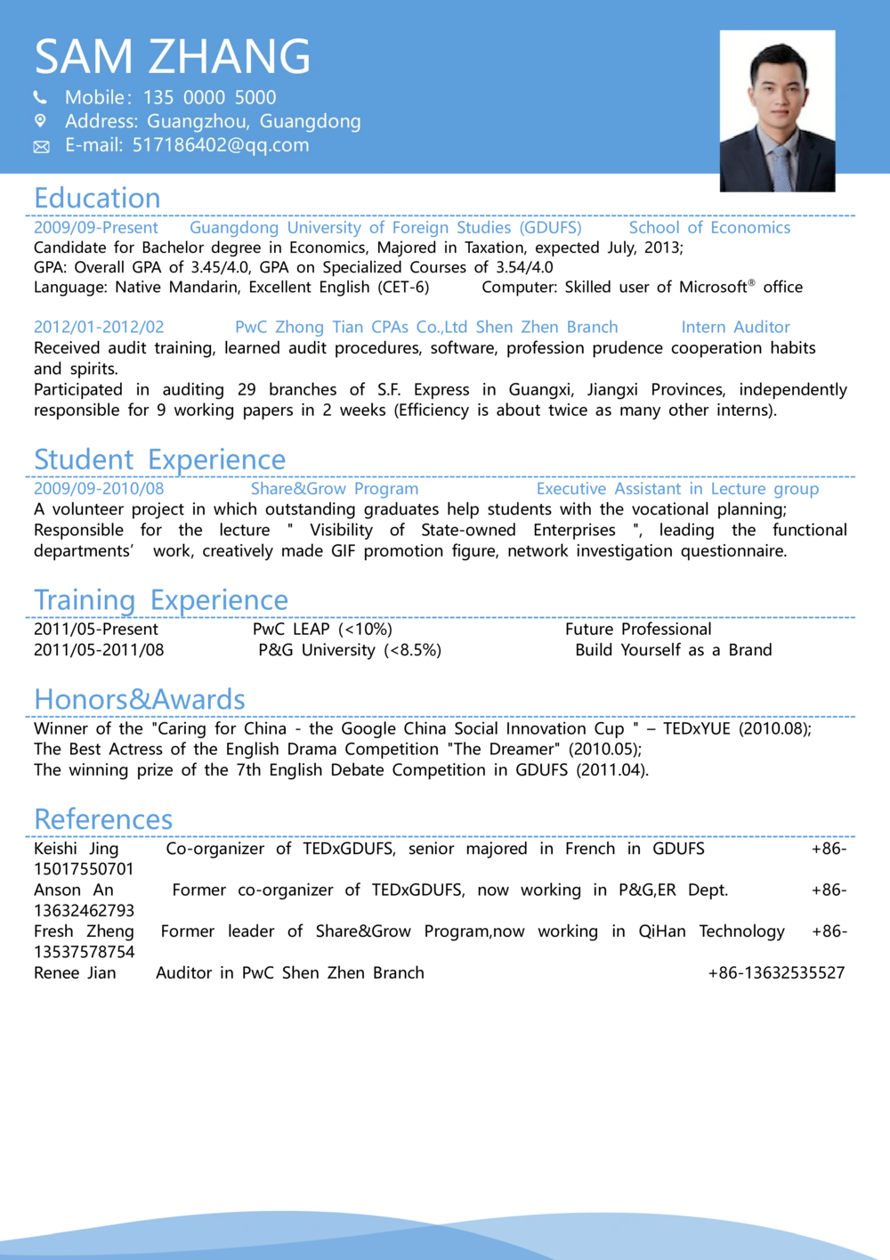 2高端简洁英文CV简历(36)_简历模板_英文简历模版86套2025版_