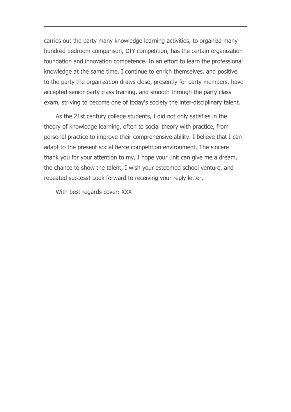 27-护士英文_简历模板_赠品_赠品3-自荐信范文