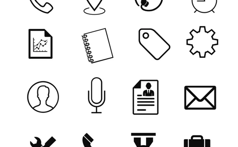 简历常用图标_简历模板_赠品