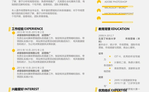 014_简历模板_推荐双页模版_