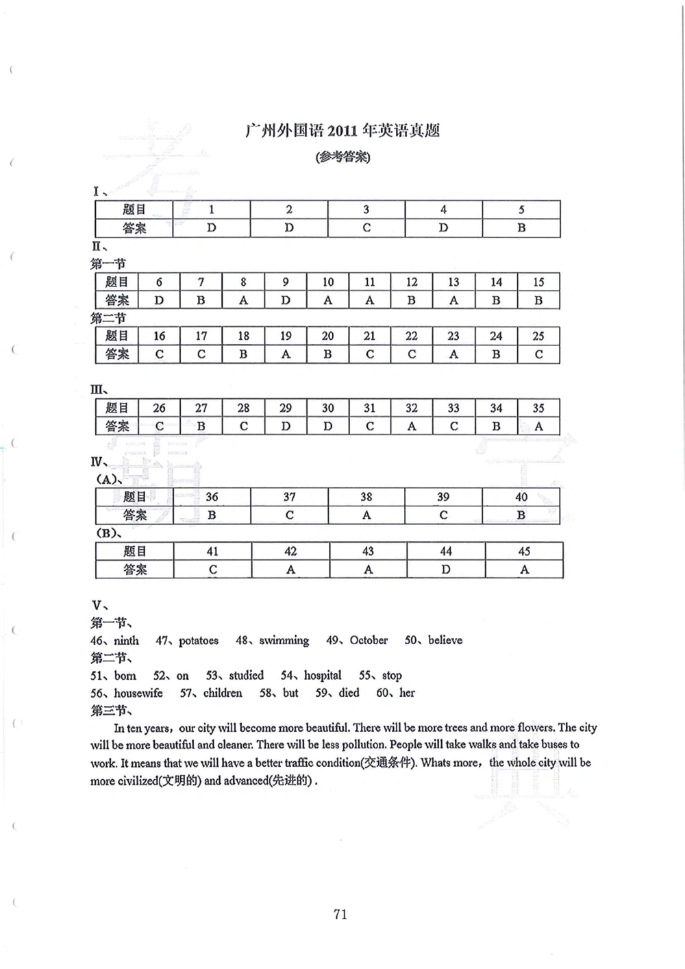2010-2014广州外国语小升初真卷_小学奥数希望杯华杯赛数学竞赛历年真题试题试卷答案解析电子版_赠送4大小联盟、奥校、广外等名校小升初试卷等_07-2010-2014广州外国语小升初真卷
