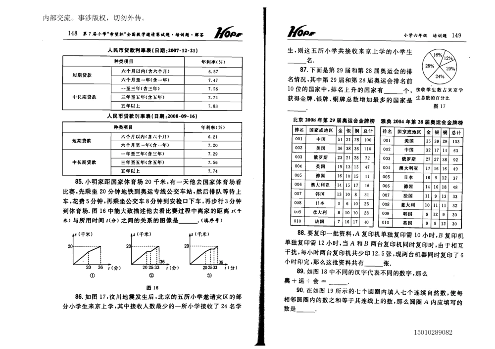 1~7届全国数学希望杯邀请赛（4~6年级）_小学奥数希望杯华杯赛数学竞赛历年真题试题试卷答案解析电子版_3希望杯46套Word版真题