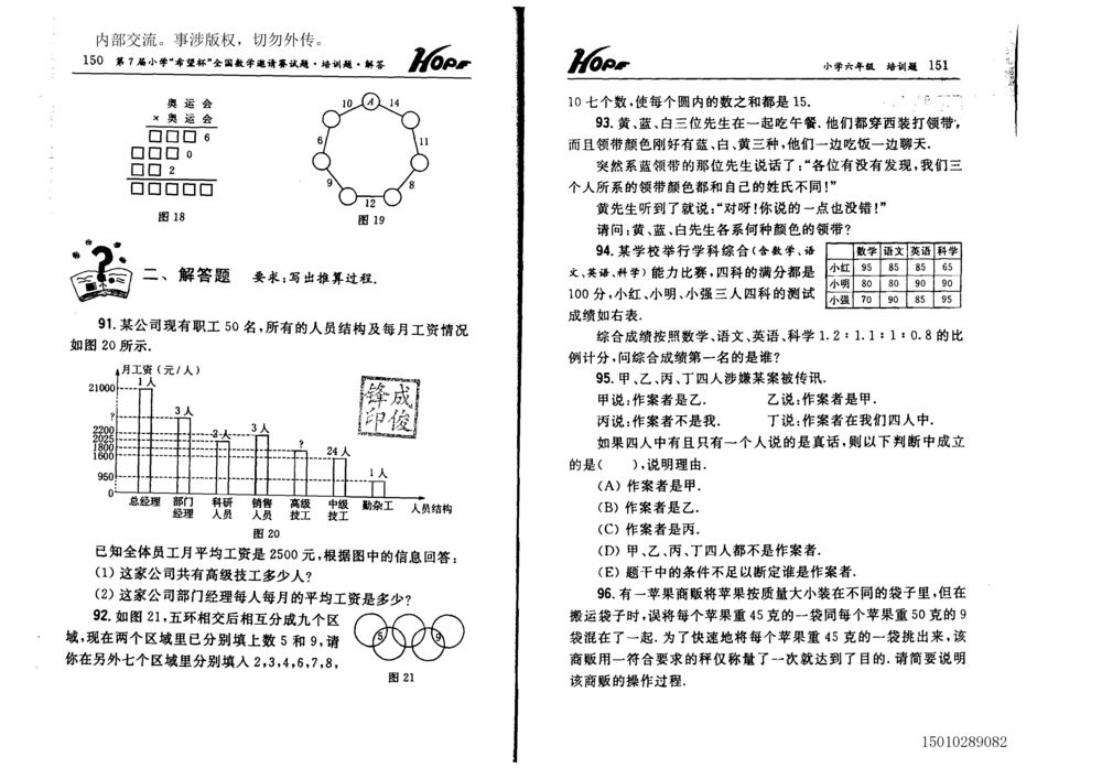 1~7届全国数学希望杯邀请赛（4~6年级）_小学奥数希望杯华杯赛数学竞赛历年真题试题试卷答案解析电子版_3希望杯46套Word版真题