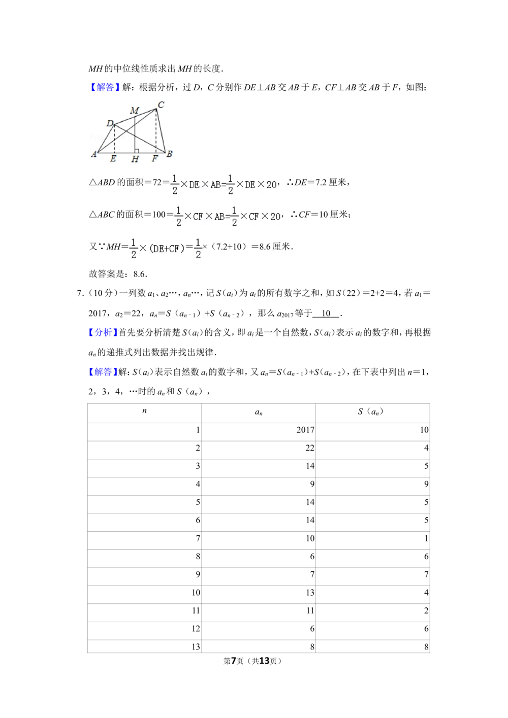 2017年第二十二届&ldquo;华罗庚金杯&rdquo;少年数学邀请赛决赛试卷（小高组a卷）_小学奥数希望杯华杯赛数学竞赛历年真题试题试卷答案解析电子版