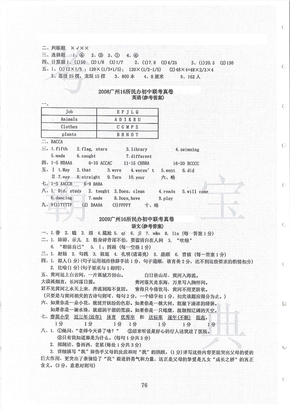 2006-2013大联盟_小学奥数希望杯华杯赛数学竞赛历年真题试题试卷答案解析电子版_赠送4大小联盟、奥校、广外等名校小升初试卷等_02-2006-2013大联盟