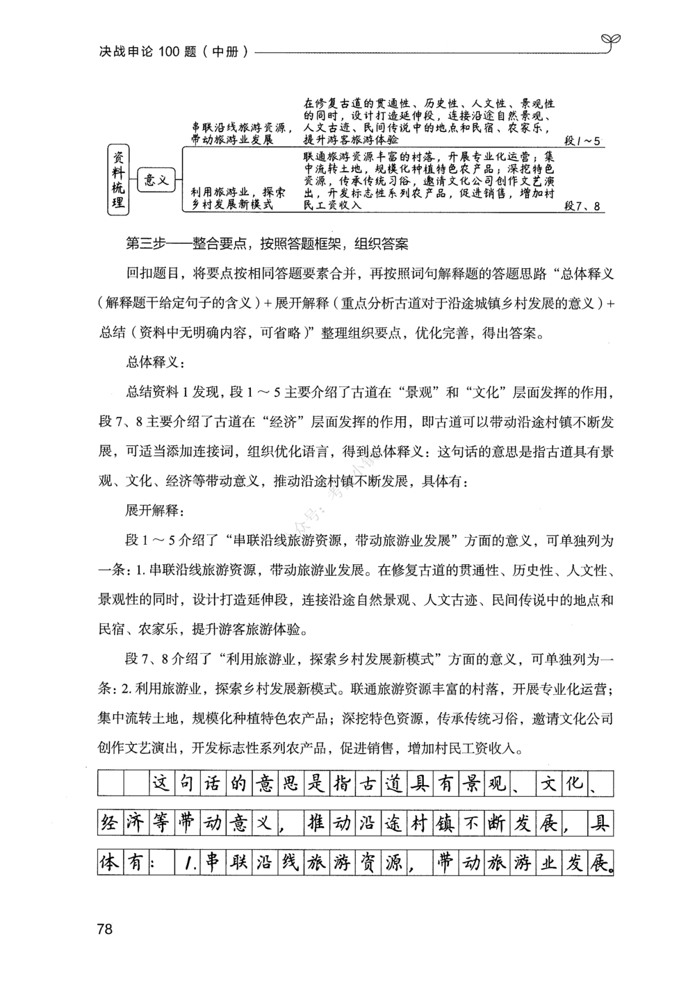 02申论100题（中册）_2026申论+行测_申论2026版申论100题