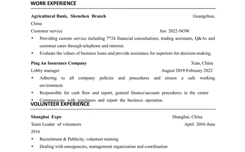 1极简气质英文CV简历(16)_简历模板_英文简历模版86套2025版_