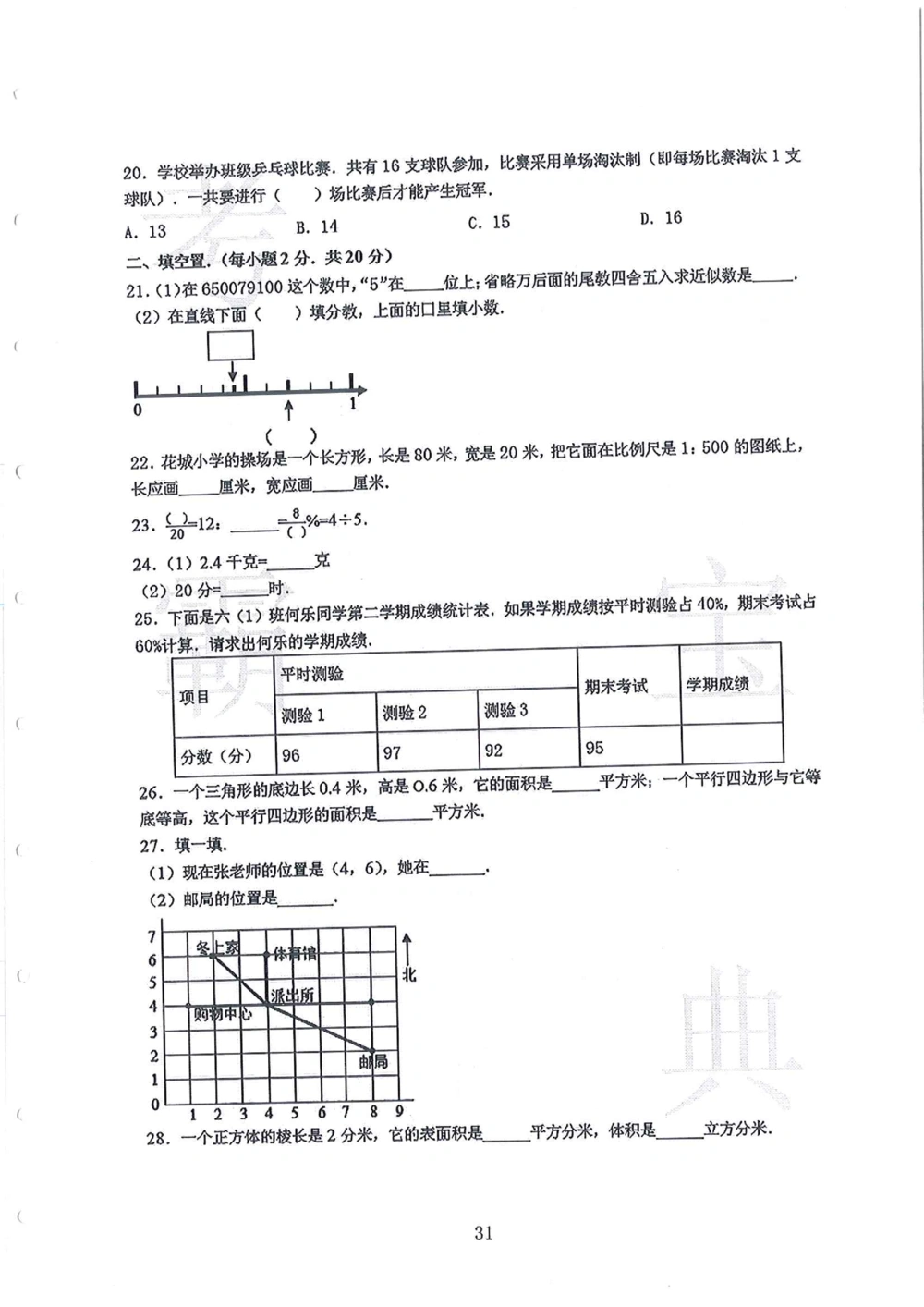2012-2015广州市各区小学毕业考_小学奥数希望杯华杯赛数学竞赛历年真题试题试卷答案解析电子版_赠送4大小联盟、奥校、广外等名校小升初试卷等_12-2012-2015广州市各区小学毕业考