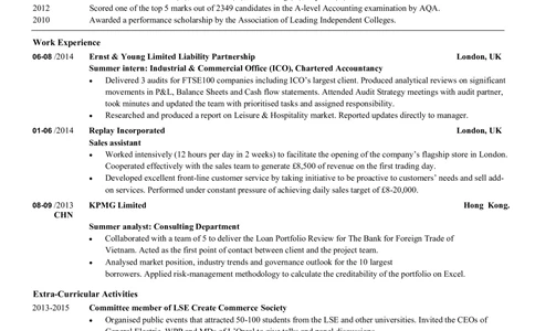 1极简气质英文CV简历(9)_简历模板_英文简历模版86套2025版_