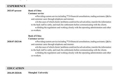 1极简气质英文CV简历(13)_简历模板_英文简历模版86套2025版_