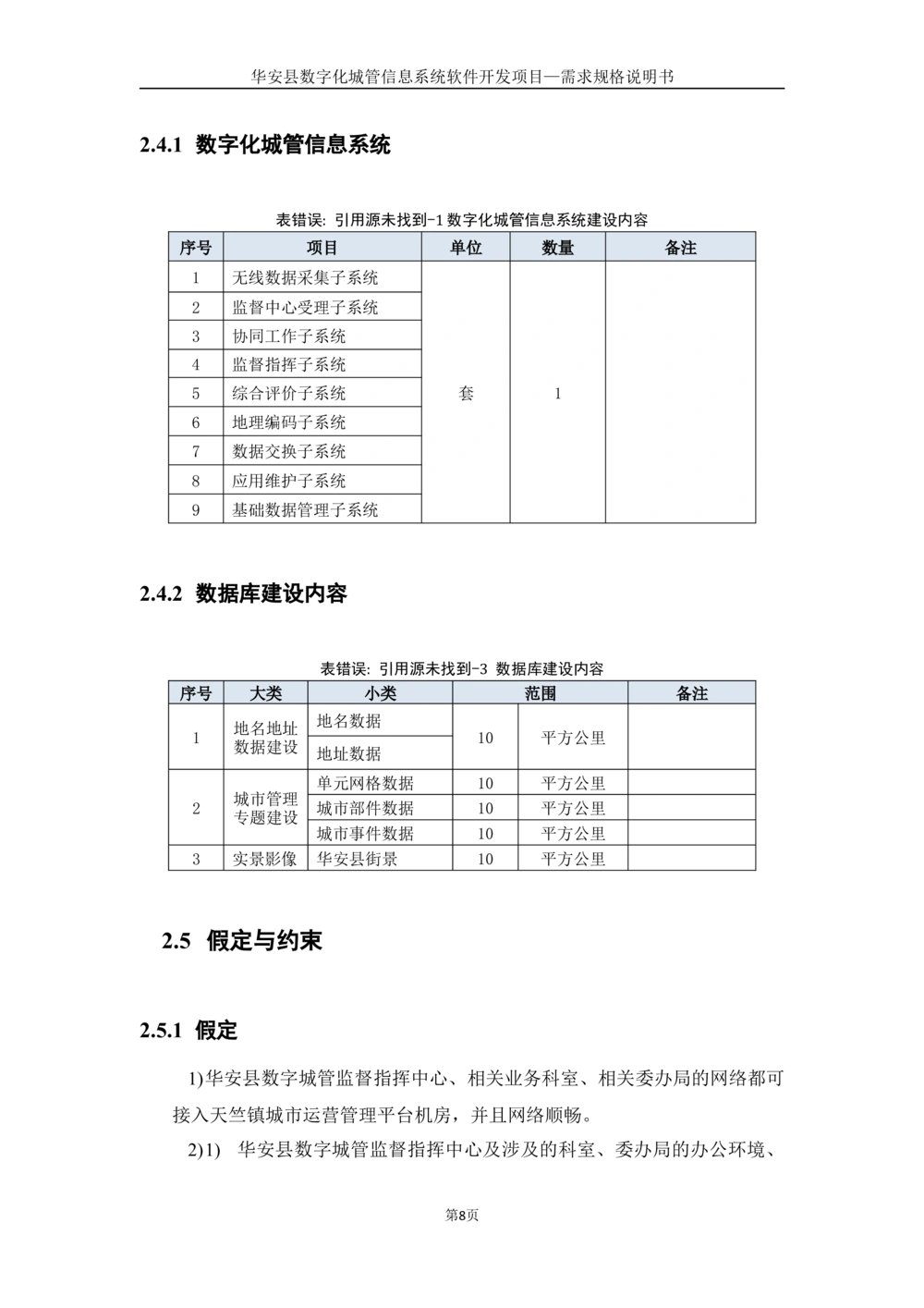 XX数字化城管信息系统软件开发项目-需求规格说明书-V1.0_436套软件开发需求文档_VD516-软件开发需求文档_10各类系统软件开发需求_更新内容
