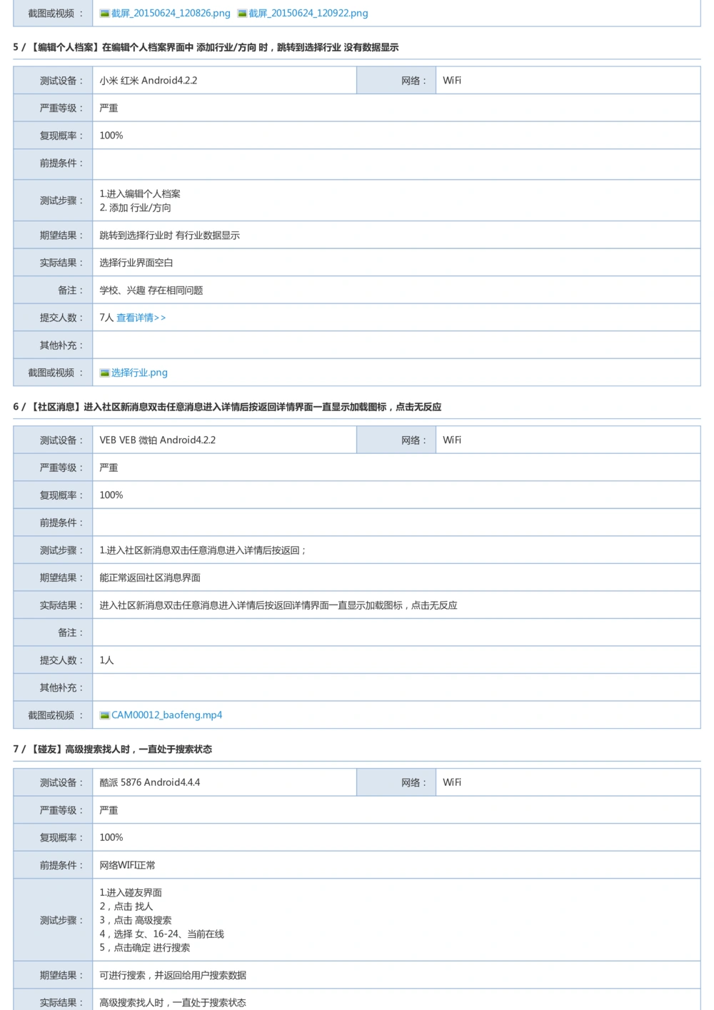 Bug探索报告模板_436套软件开发需求文档_VD516-软件开发需求文档_09BUG描述报告书（22份）