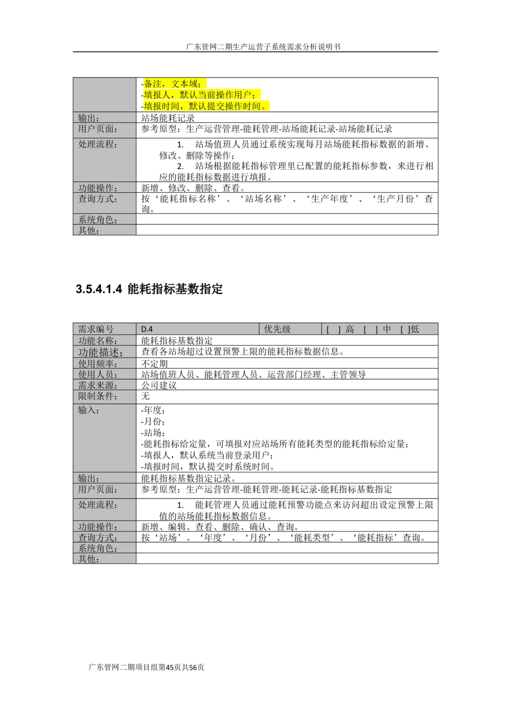 XX管网二期生产运营子系统需求规格说明书（v1.6_436套软件开发需求文档_VD516-软件开发需求文档_10各类系统软件开发需求_更新内容