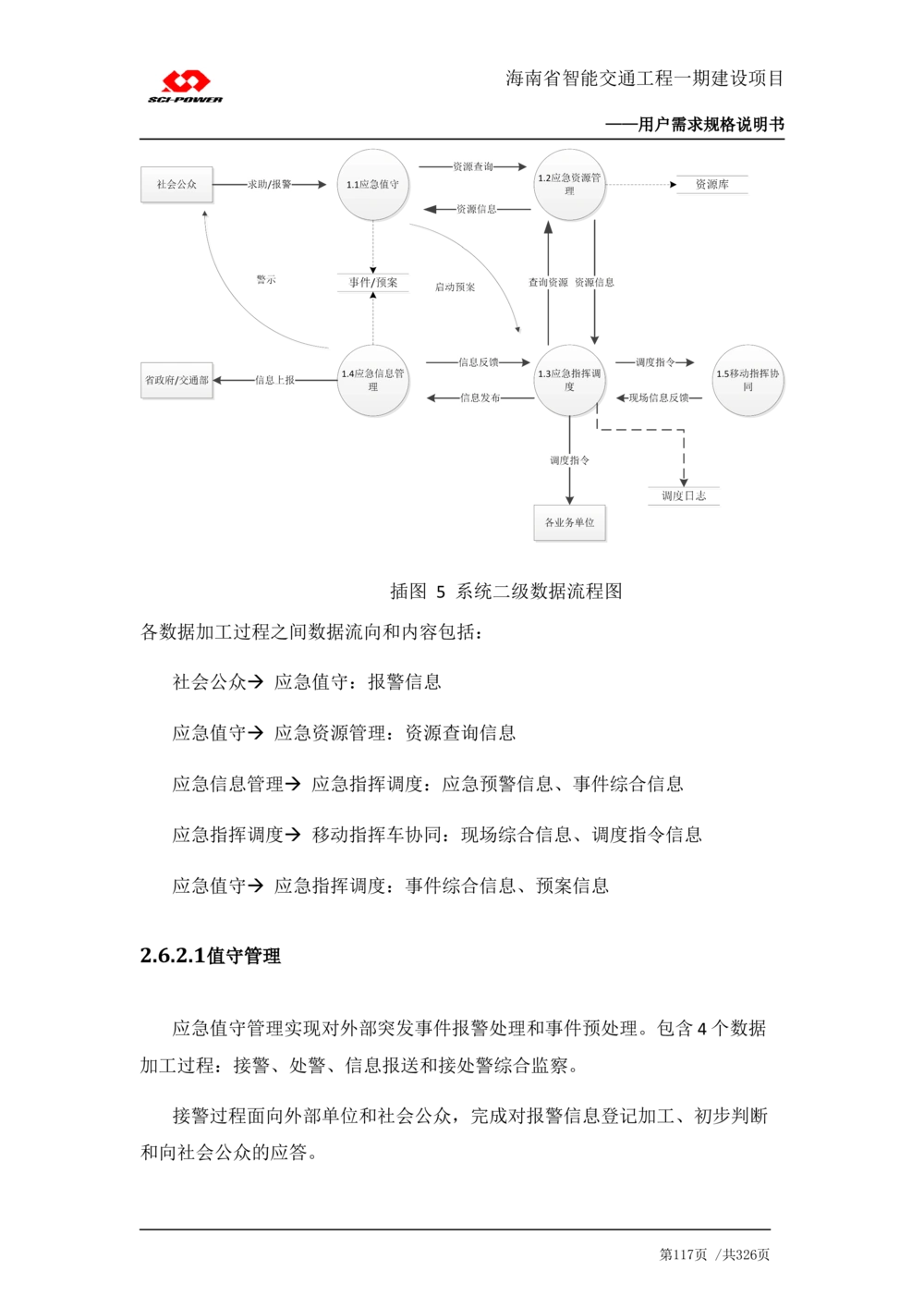XX省智能交通工程一期建设项目_应急指挥管理系统_需求规格说明书_V0.75_436套软件开发需求文档_VD516-软件开发需求文档_10各类系统软件开发需求_更新内容