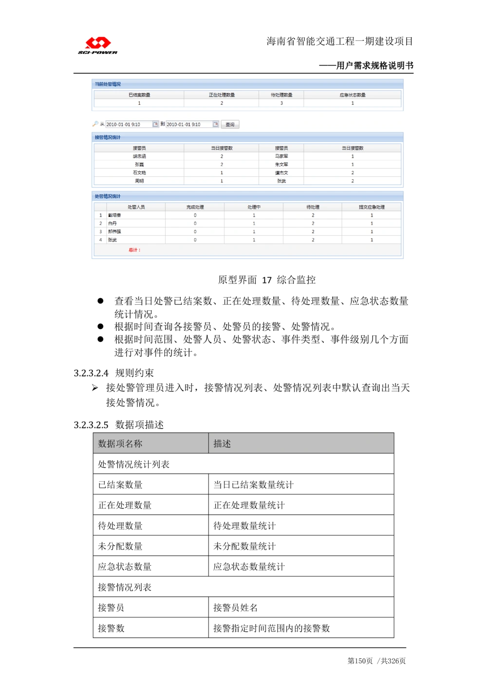 XX省智能交通工程一期建设项目_应急指挥管理系统_需求规格说明书_V0.75_436套软件开发需求文档_VD516-软件开发需求文档_10各类系统软件开发需求_更新内容