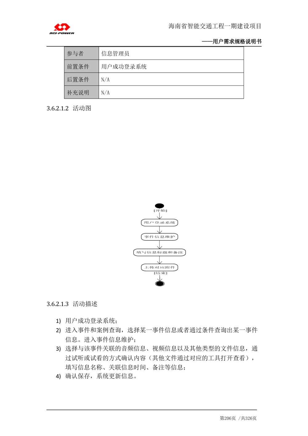 XX省智能交通工程一期建设项目_应急指挥管理系统_需求规格说明书_V0.75_436套软件开发需求文档_VD516-软件开发需求文档_10各类系统软件开发需求_更新内容