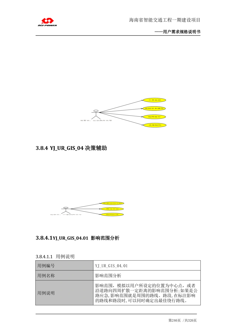 XX省智能交通工程一期建设项目_应急指挥管理系统_需求规格说明书_V0.75_436套软件开发需求文档_VD516-软件开发需求文档_10各类系统软件开发需求_更新内容