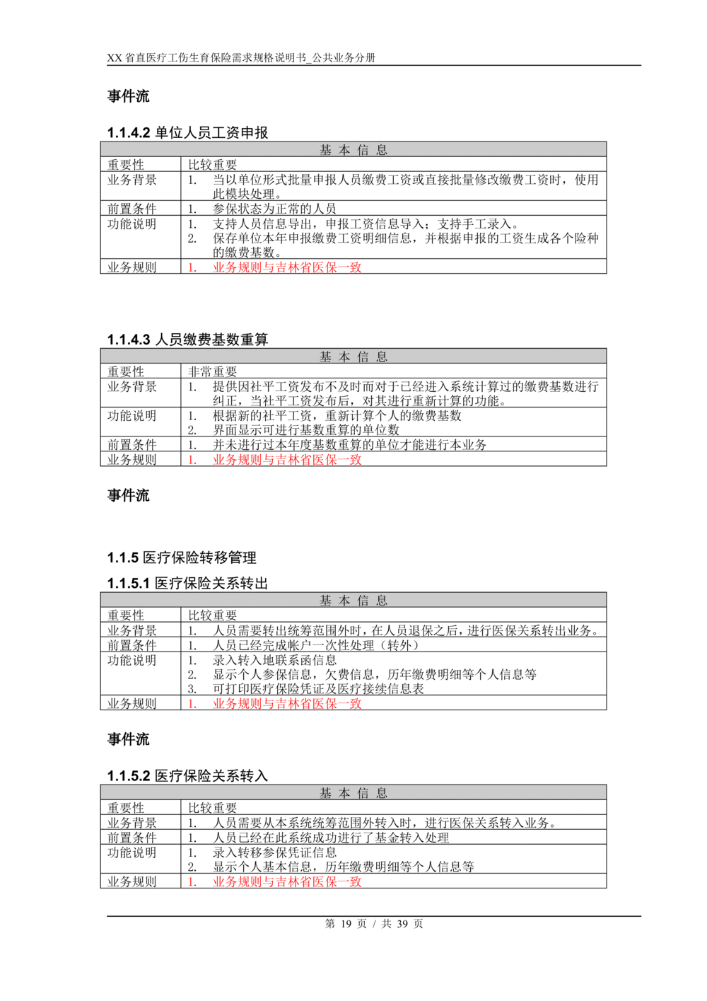 XX省医保1+X需求规格说明书_职工公共分册_436套软件开发需求文档_VD516-软件开发需求文档_10各类系统软件开发需求