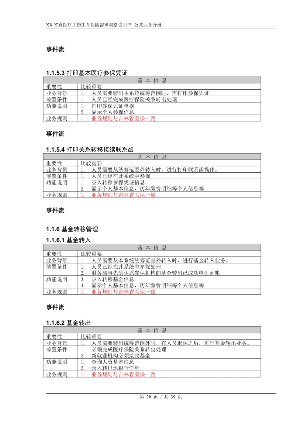 XX省医保1+X需求规格说明书_职工公共分册_436套软件开发需求文档_VD516-软件开发需求文档_10各类系统软件开发需求