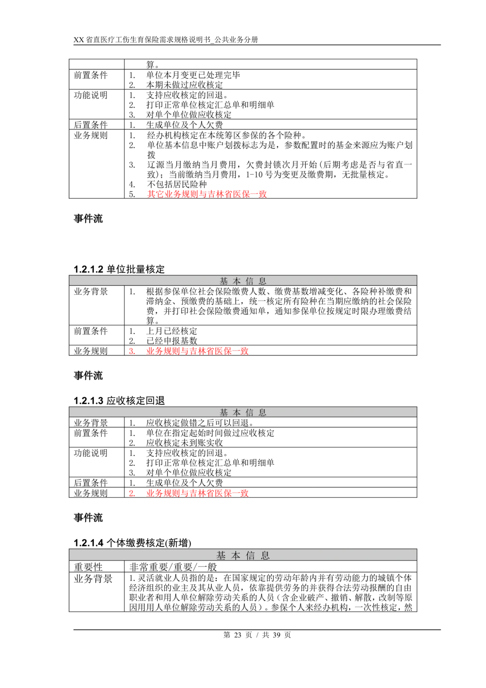 XX省医保1+X需求规格说明书_职工公共分册_436套软件开发需求文档_VD516-软件开发需求文档_10各类系统软件开发需求