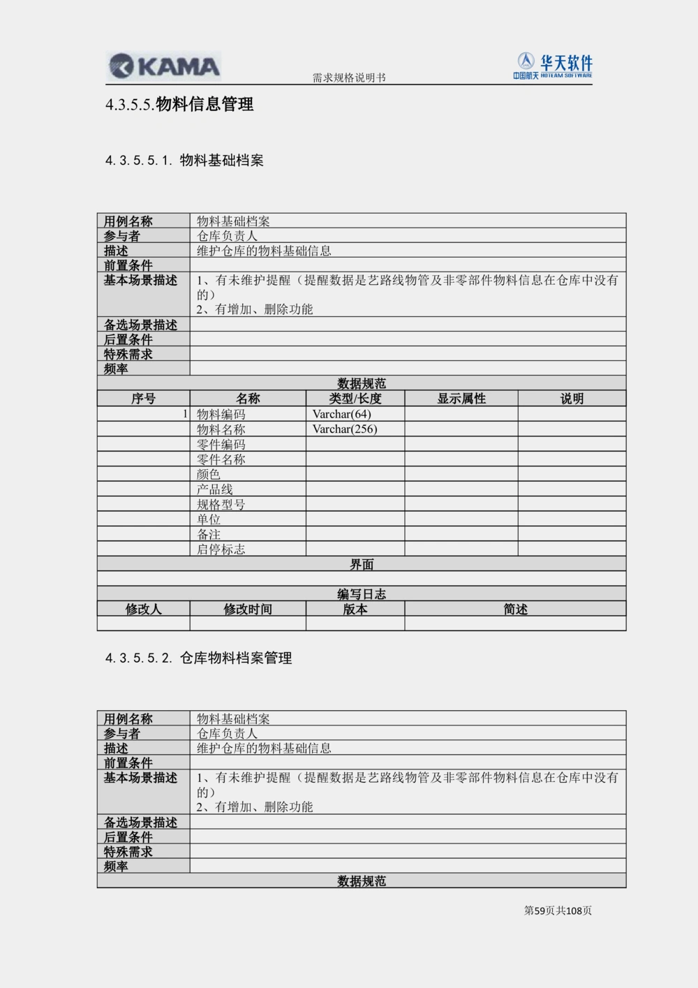 XX汽车CMMP项目二次需求规格说明书V0.4.2_436套软件开发需求文档_VD516-软件开发需求文档_10各类系统软件开发需求_更新内容