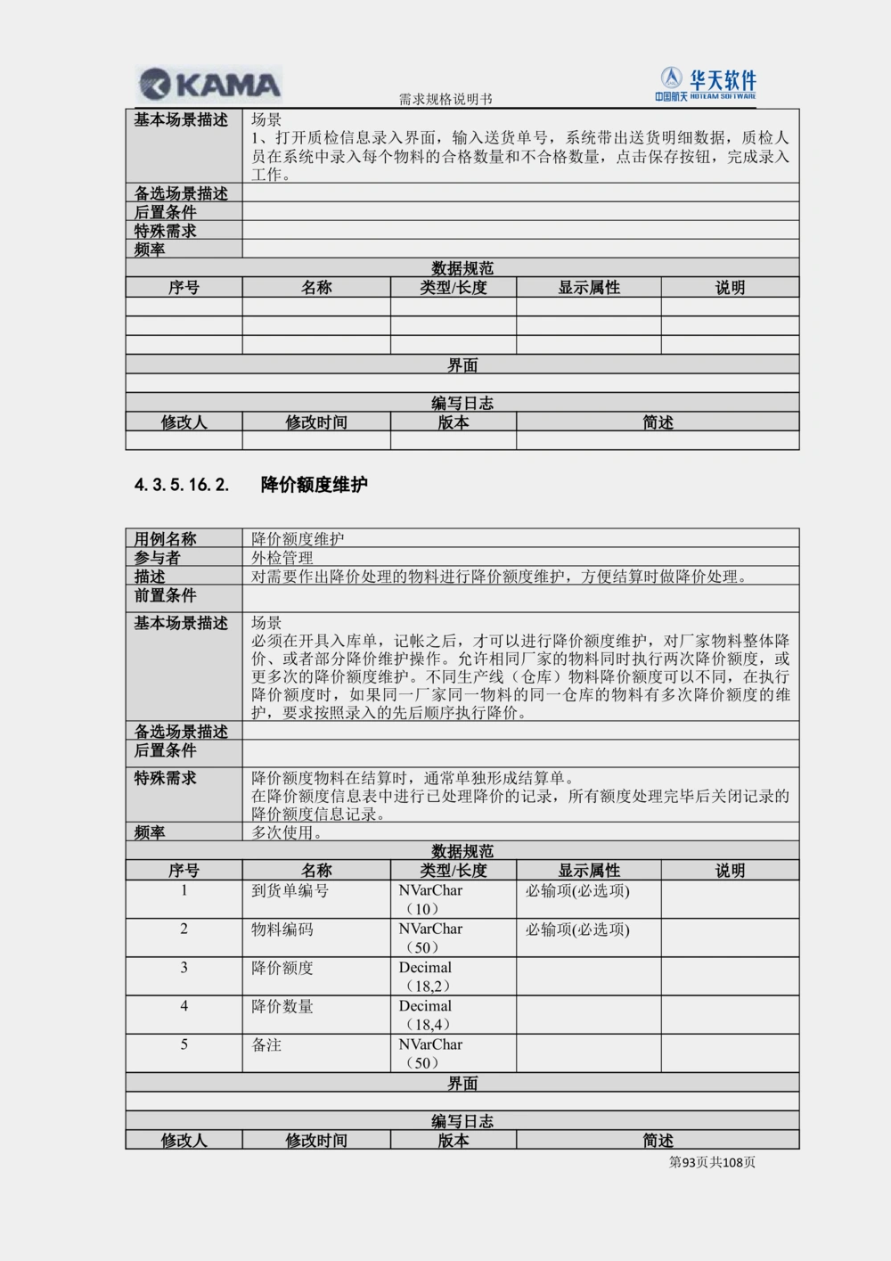 XX汽车CMMP项目二次需求规格说明书V0.4.2_436套软件开发需求文档_VD516-软件开发需求文档_10各类系统软件开发需求_更新内容