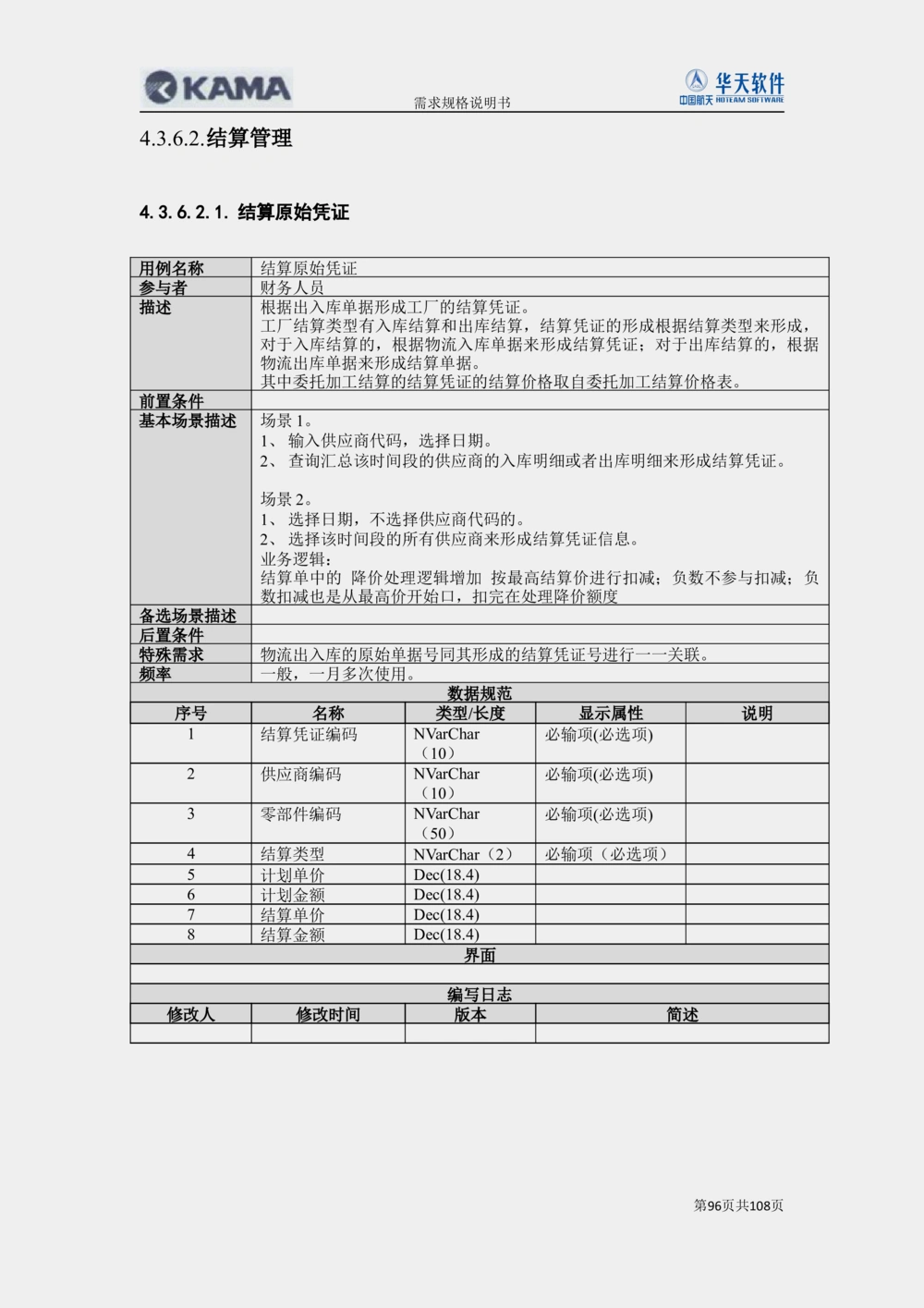 XX汽车CMMP项目二次需求规格说明书V0.4.2_436套软件开发需求文档_VD516-软件开发需求文档_10各类系统软件开发需求_更新内容