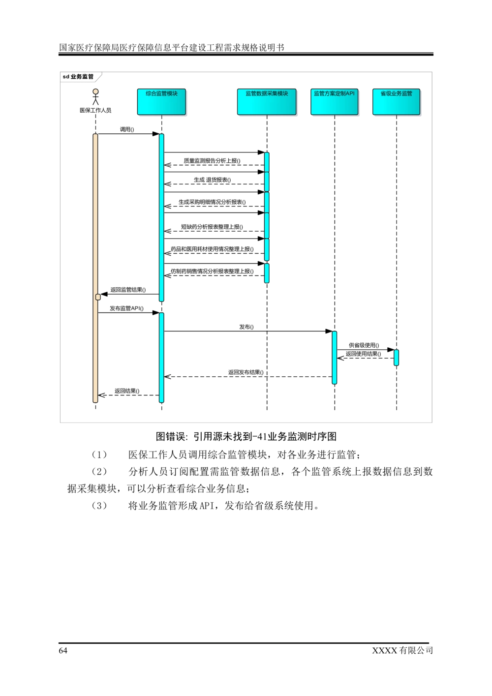 XX医疗保障局医疗保障信息平台建设工程需求规格说明书-v1.1-20190318_1007(单独药采)_436套软件开发需求文档_VD516-软件开发需求文档_10各类系统软件开发需求