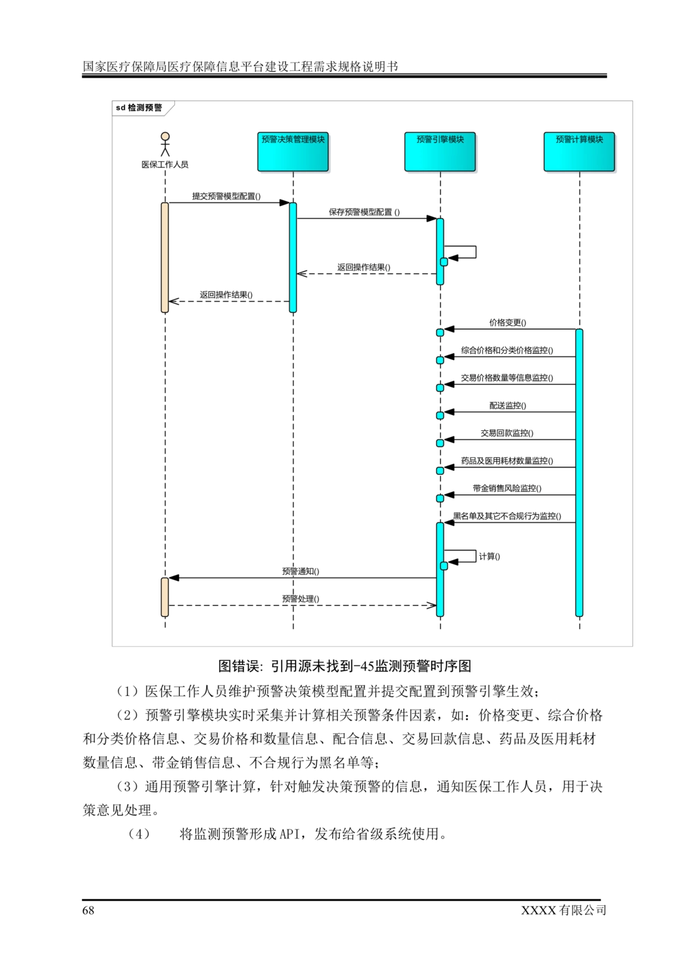 XX医疗保障局医疗保障信息平台建设工程需求规格说明书-v1.1-20190318_1007(单独药采)_436套软件开发需求文档_VD516-软件开发需求文档_10各类系统软件开发需求