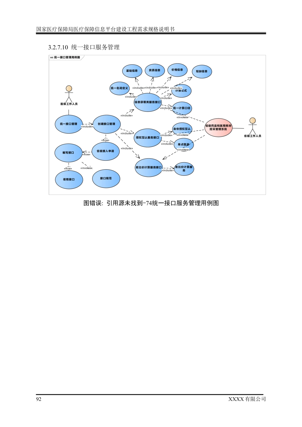 XX医疗保障局医疗保障信息平台建设工程需求规格说明书-v1.1-20190318_1007(单独药采)_436套软件开发需求文档_VD516-软件开发需求文档_10各类系统软件开发需求