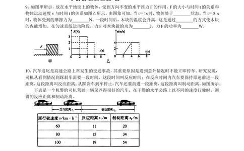 中考冲刺：图表信息专题（提高）巩固练习_中考全科复习资料_北京四中绝密资料04中考物理总复习_45中考冲刺：图表信息专题（提高）