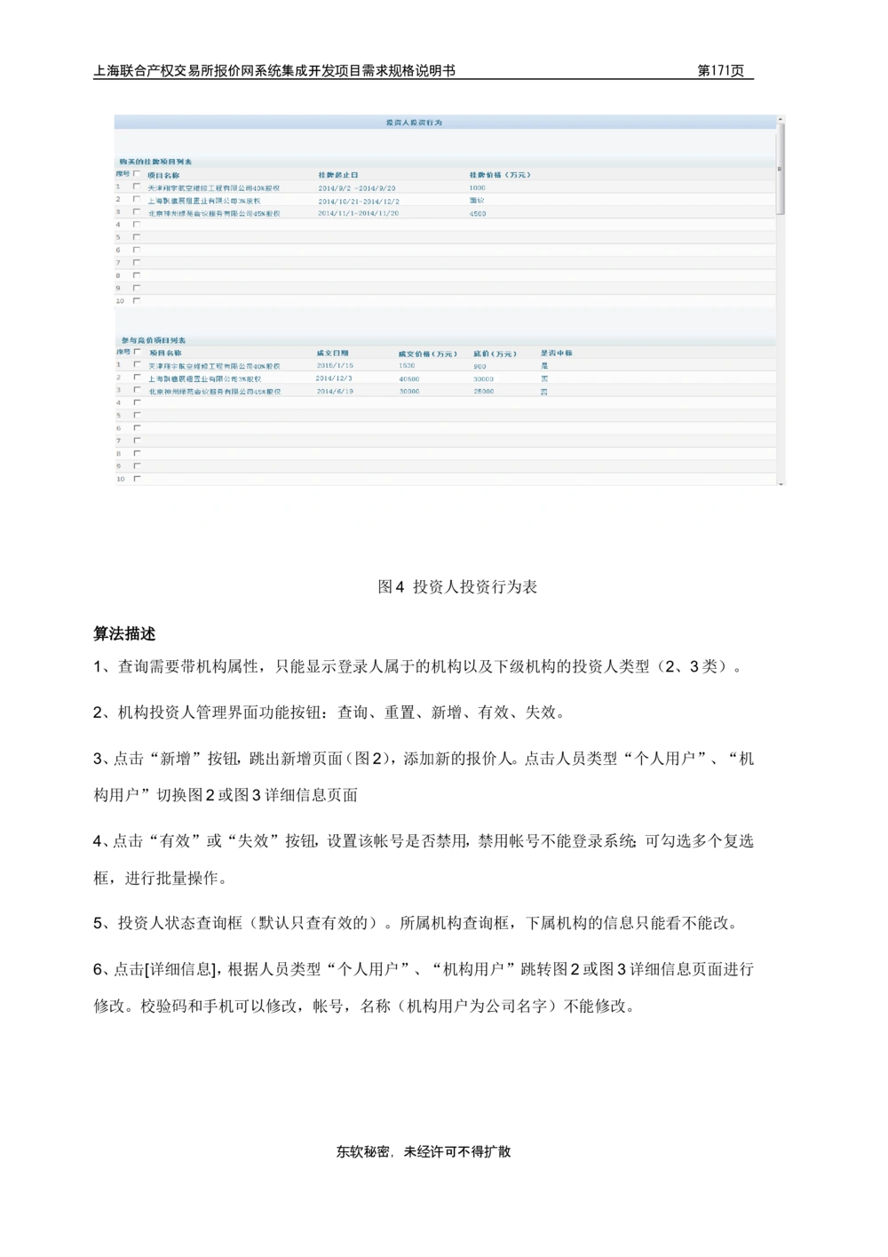 XX产权交易所报价网系统集成开发项目需求规格说明书V0.55_436套软件开发需求文档_VD516-软件开发需求文档_10各类系统软件开发需求_更新内容