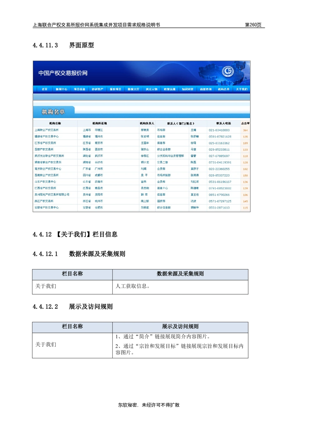 XX产权交易所报价网系统集成开发项目需求规格说明书V0.55_436套软件开发需求文档_VD516-软件开发需求文档_10各类系统软件开发需求_更新内容