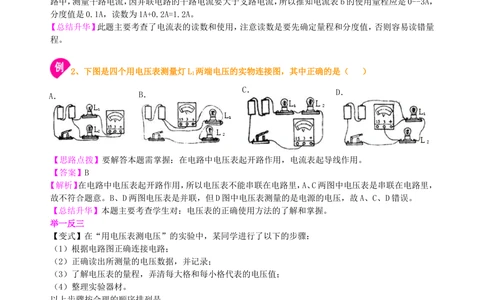 中考冲刺：电学实验（基础）知识讲解_中考全科复习资料_北京四中绝密资料04中考物理总复习_40中考冲刺：电学实验（基础）