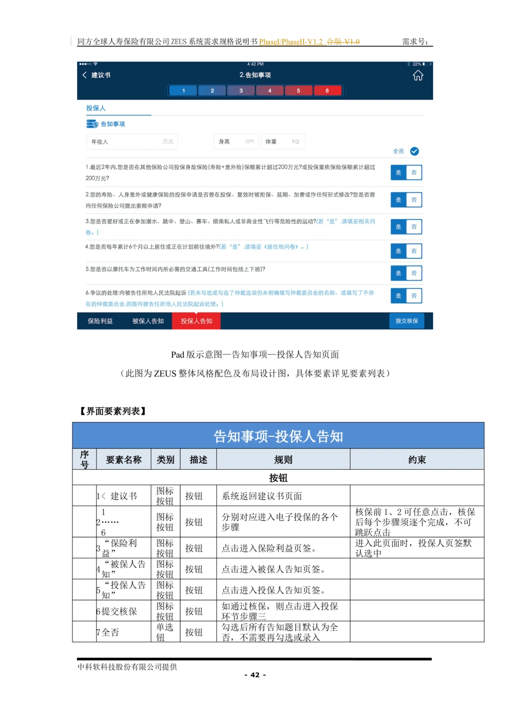 XX人寿ZEUS系统需求规格说明书合版-V1.2Revision_436套软件开发需求文档_VD516-软件开发需求文档_10各类系统软件开发需求_更新内容