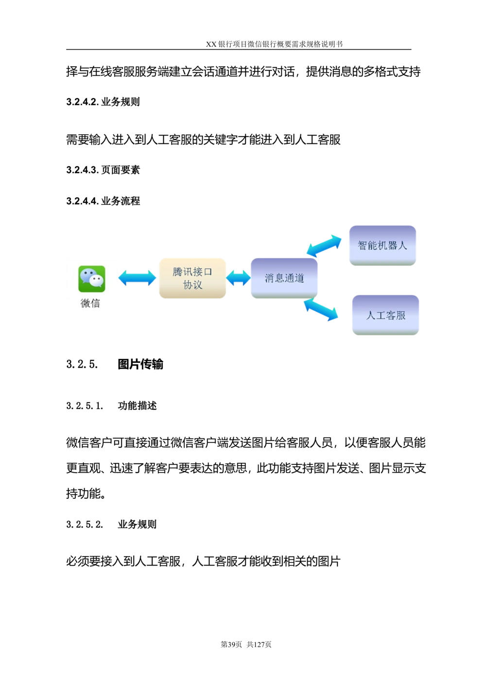 XX银行微信银行系统项目需求规格说明书V1.0_436套软件开发需求文档_VD516-软件开发需求文档_10各类系统软件开发需求