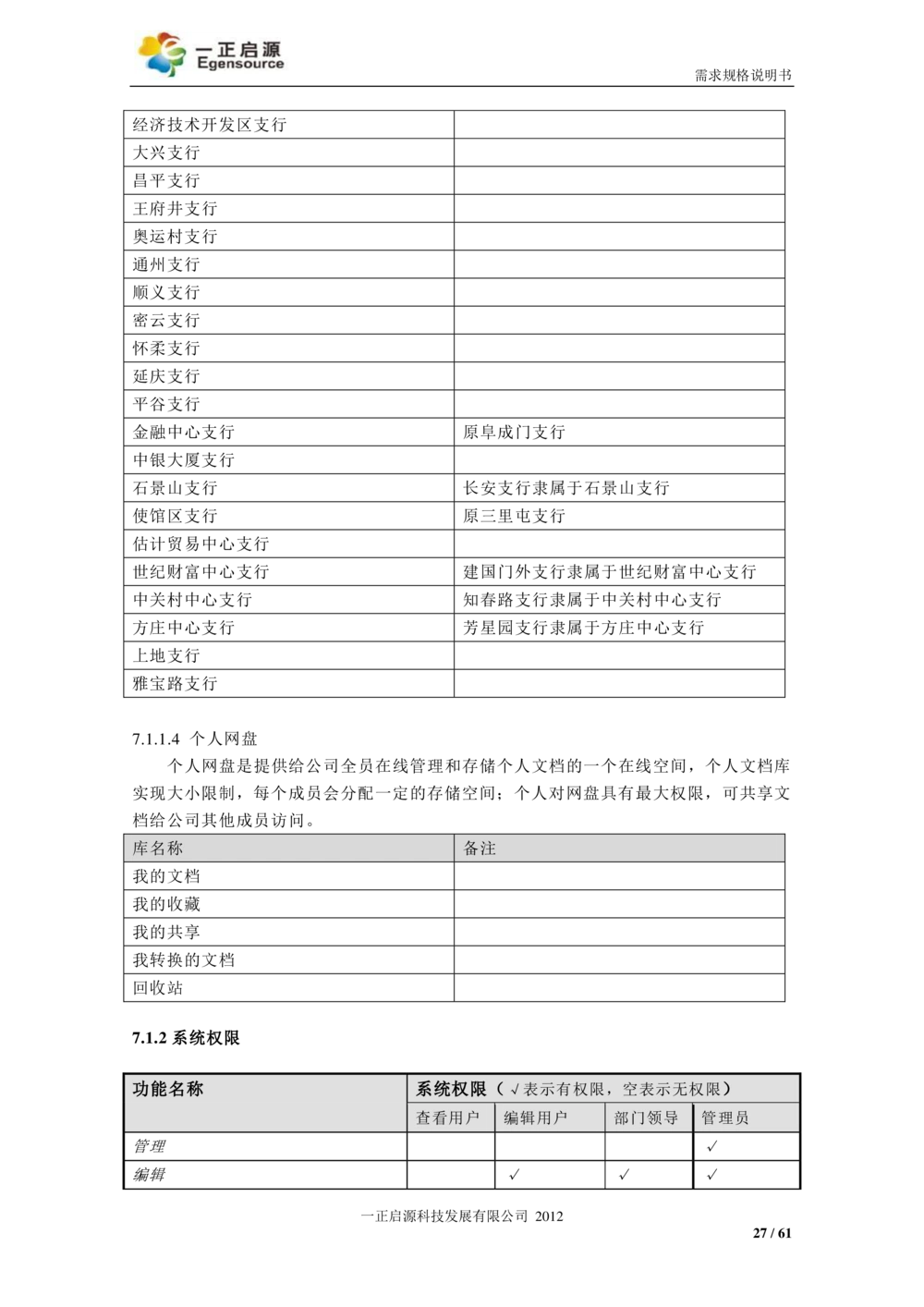 XX银行-文档安全管理系统-需求规格说明书V1.1_436套软件开发需求文档_VD516-软件开发需求文档_10各类系统软件开发需求_更新内容