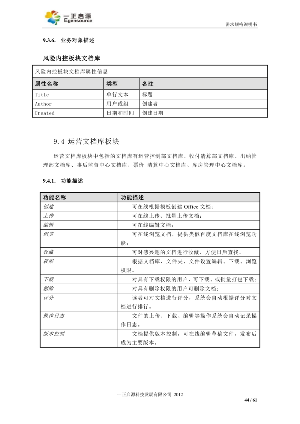 XX银行-文档安全管理系统-需求规格说明书V1.1_436套软件开发需求文档_VD516-软件开发需求文档_10各类系统软件开发需求_更新内容