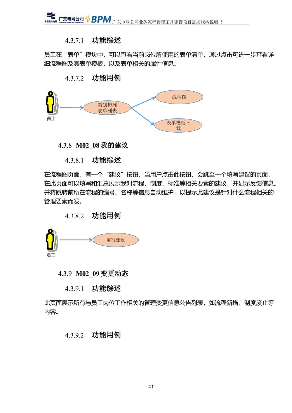 XX电网公司流程管理工具建设项目_需求规格说明书V0.5_436套软件开发需求文档_VD516-软件开发需求文档_10各类系统软件开发需求_更新内容