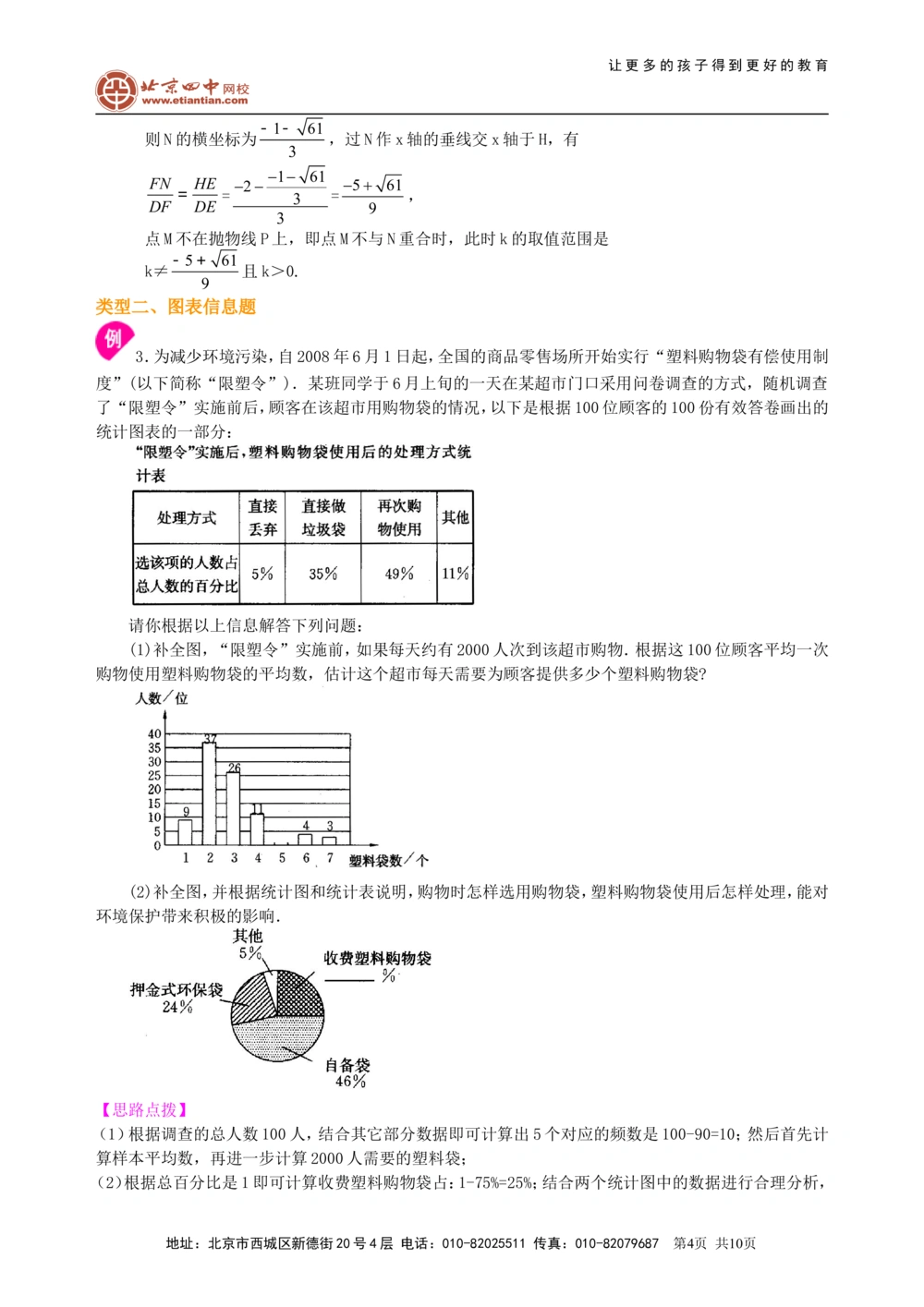 中考冲刺：图表信息型问题--知识讲解（提高）_中考全科复习资料_北京四中绝密资料02中考数学总复习_51中考冲刺：图表信息型问题（提高）