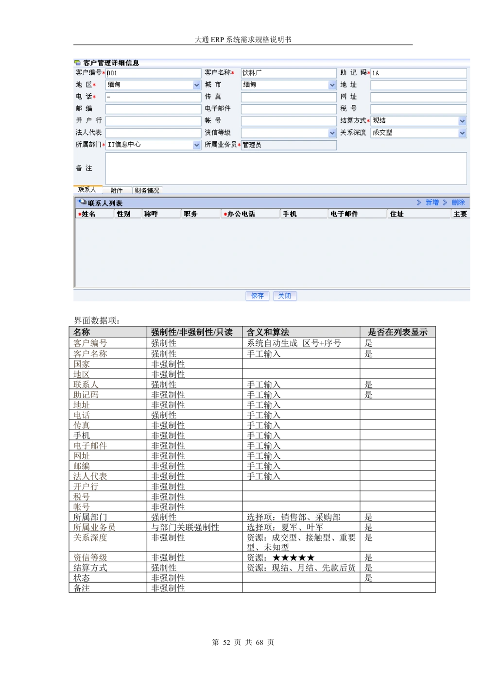 ERP系统需求规格说明书V3.0_436套软件开发需求文档_VD516-软件开发需求文档_10各类系统软件开发需求_更新内容