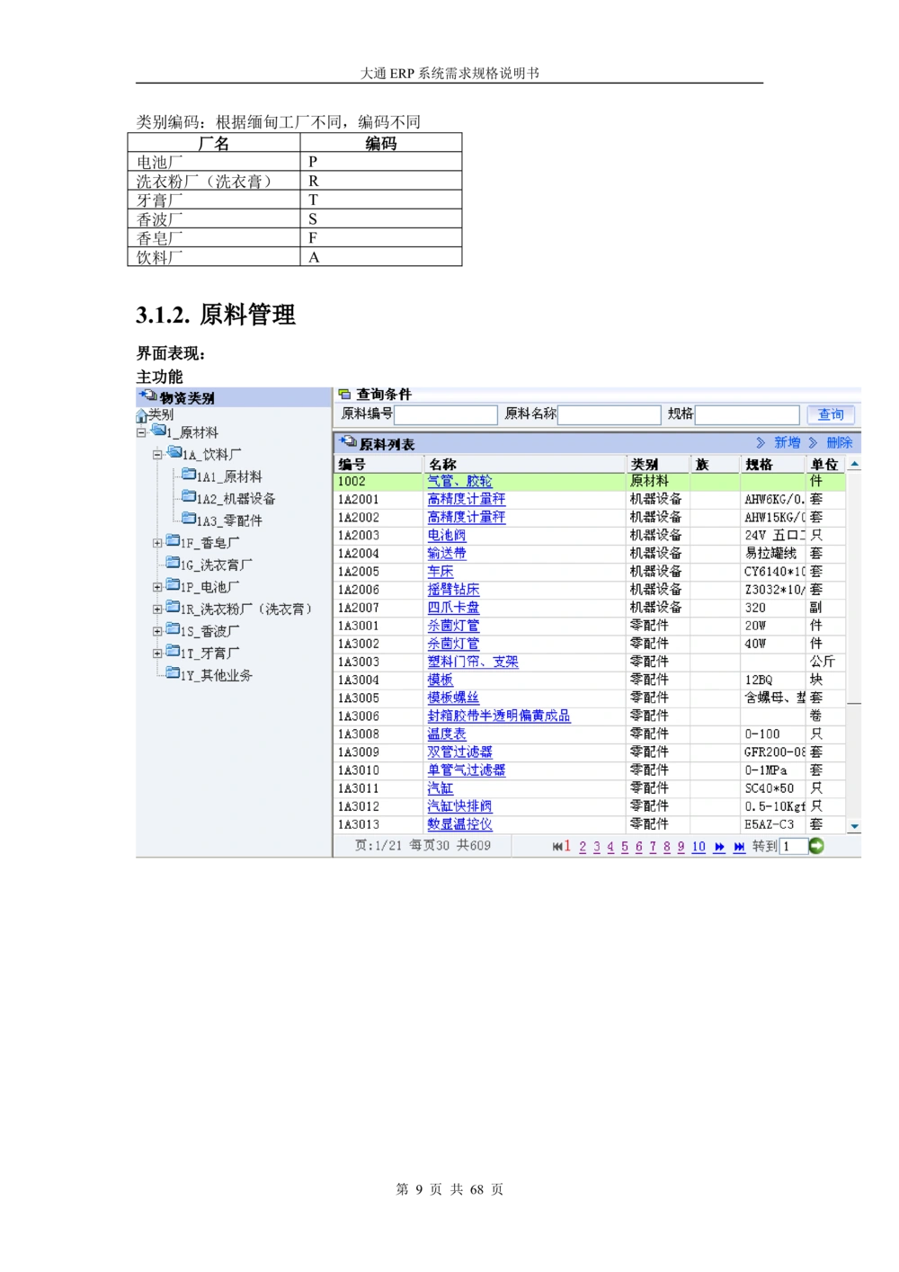 ERP系统需求规格说明书V3.0_436套软件开发需求文档_VD516-软件开发需求文档_10各类系统软件开发需求_更新内容