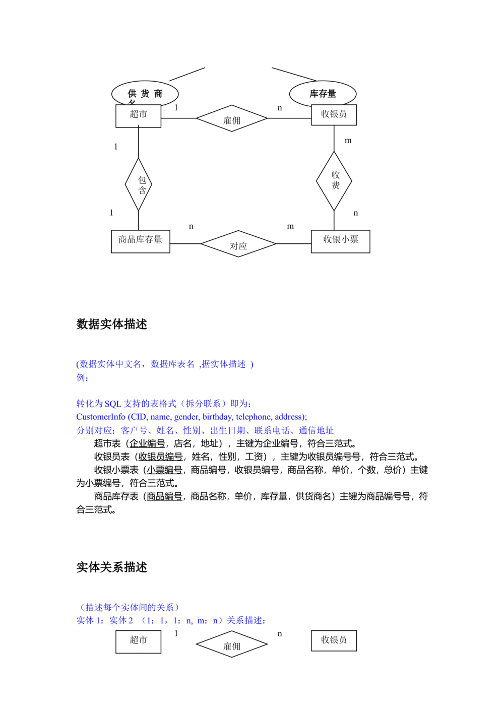 Oracle数据库设计文档模板_436套软件开发需求文档_VD516-软件开发需求文档_06数据库设计文档（18份）