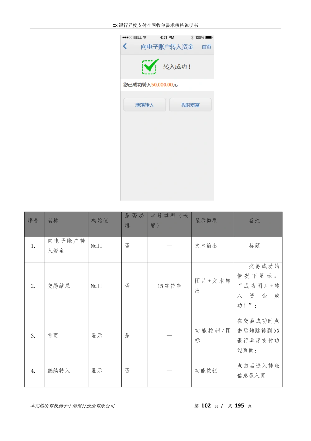 XX银行异度支付全网收单在线开户软件需求规格说明书V1.3_436套软件开发需求文档_VD516-软件开发需求文档_10各类系统软件开发需求