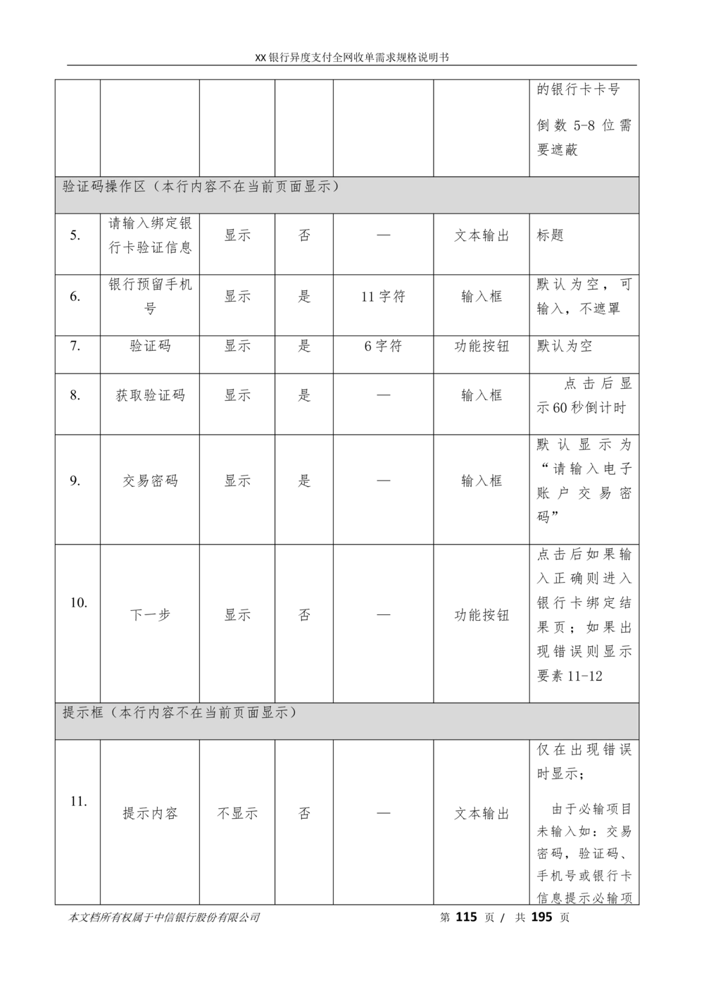 XX银行异度支付全网收单在线开户软件需求规格说明书V1.3_436套软件开发需求文档_VD516-软件开发需求文档_10各类系统软件开发需求
